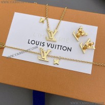 ルイヴィトン スーパーコピー ピンク コリエ LV アイコニック ネックレス/ピアス/ブレスレット M01215