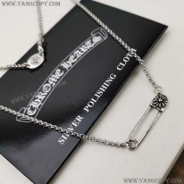 クロムハーツ コピー 安全ピン ネックレス CH プラス Safety Pin 41cm Kur96573