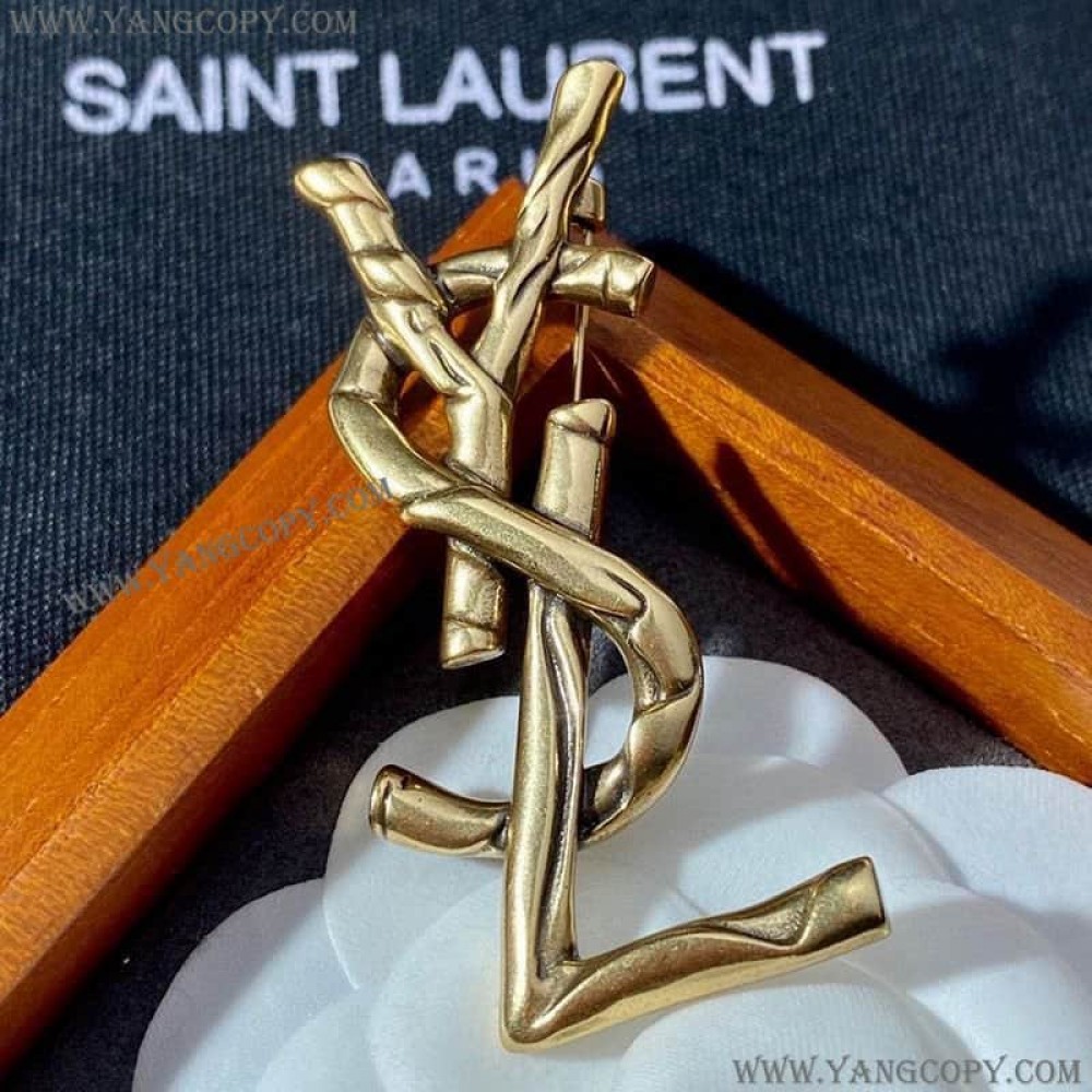 サンローラン スーパーコピー オピウム YSL クロコダイル ブローチ Sau06594