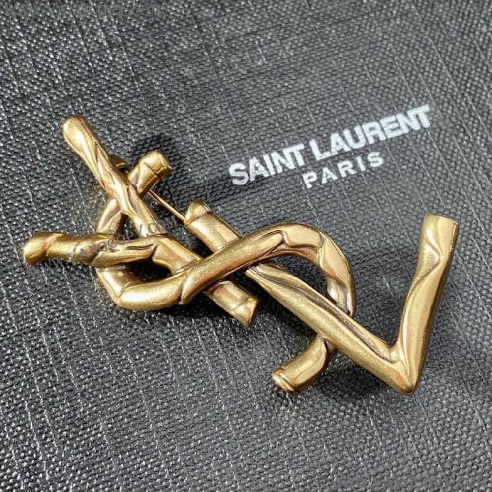 サンローラン スーパーコピー オピウム YSL クロコダイル ブローチ Sau06594