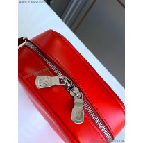 ルイヴィトン スーパーコピー シュプリーム ショルダーバッグ Leather Danube PM Shoulder Bag Red 赤 vue71778