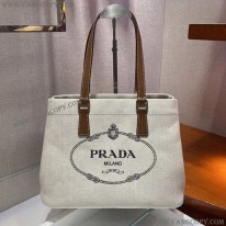 プラダ 偽物 LINEN BLEND トート バッグ pur48086