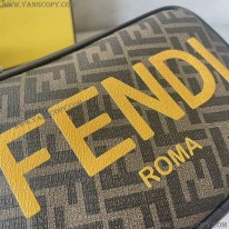 フェンディ スーパーコピー ROMA FFファブリック カメラケース feg47963