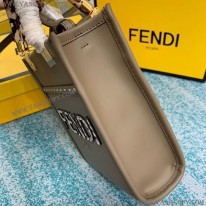 フェンディ スーパーコピー サンシャインショッパー エラフレザー ミニバッグ fei21852