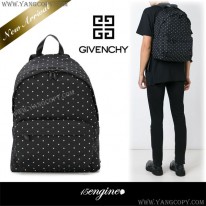 ジバンシィ 偽物 クロスレザーディテールバックパックGIVENCHY