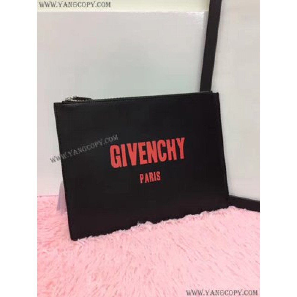 ジバンシィ スーパーコピー RED LOGO SMALL CLUTCH