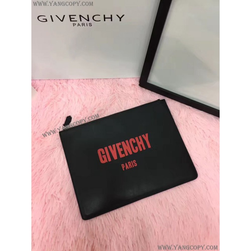 ジバンシィ スーパーコピー RED LOGO SMALL CLUTCH