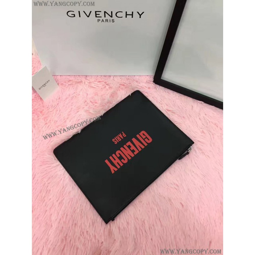 ジバンシィ スーパーコピー RED LOGO SMALL CLUTCH