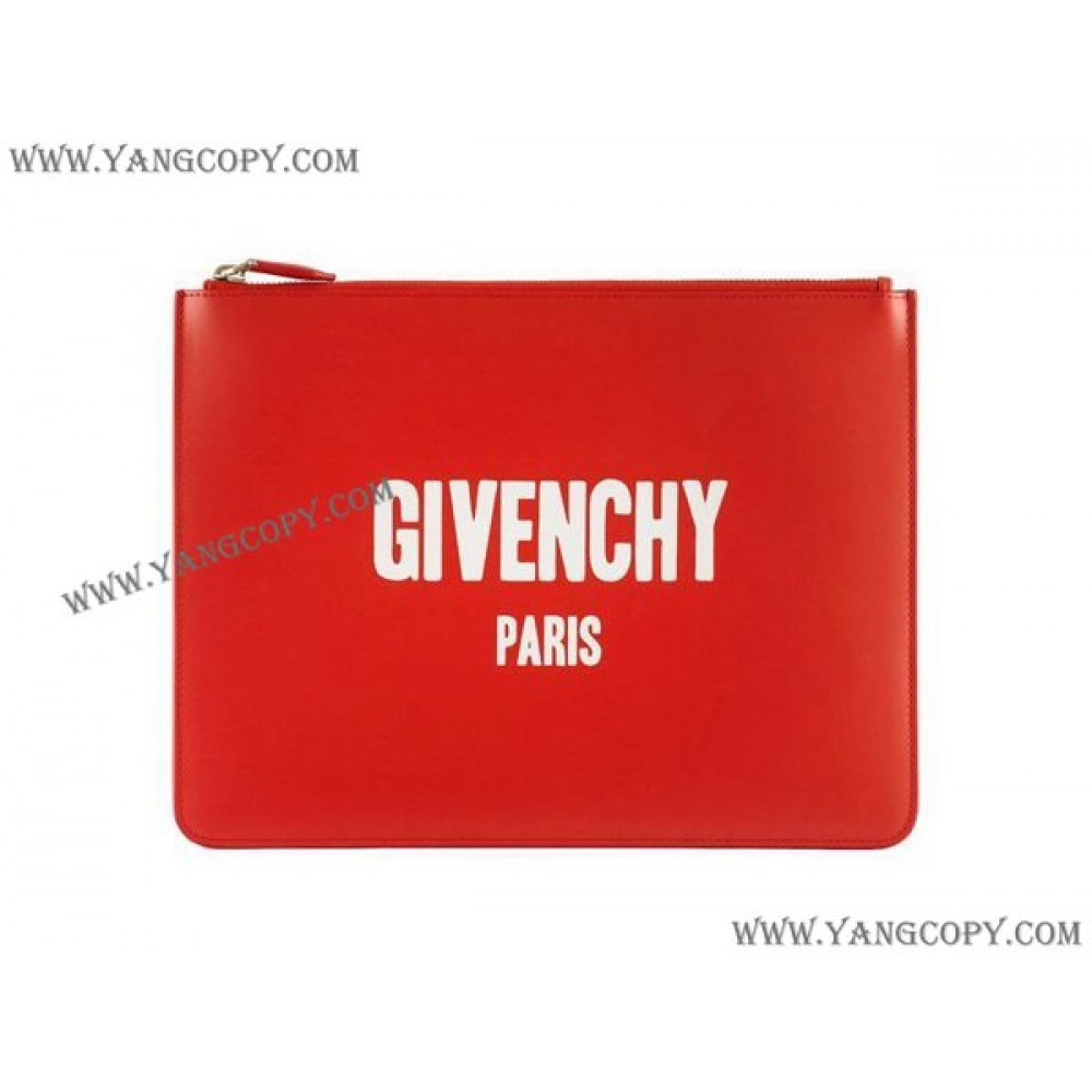 ジバンシィ スーパーコピー GIVENCHY LOGO LEATHER POUCH