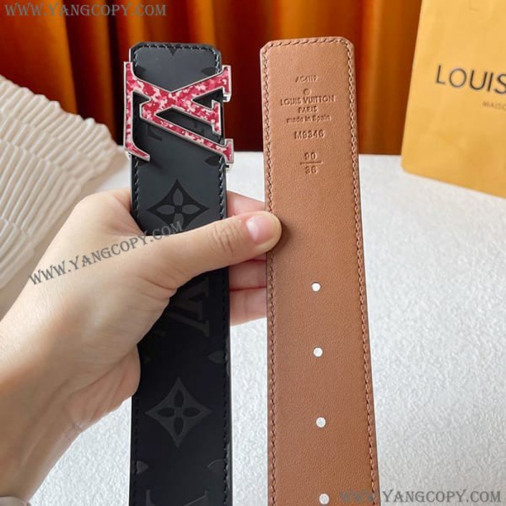 ルイヴィトン スーパーコピー ベルト LV シャドウ 40MMリバーシブル 4色 vug89413