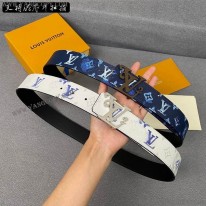 NIGO x ルイヴィトン 偽物 「LV2」 サンチュール・LVシェイプ 40MM リバーシブルベルト vuw04357