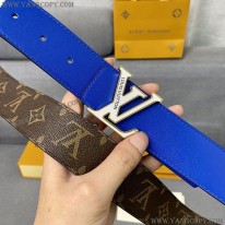 ルイヴィトン 偽物 LVXNBA サンチュール・LV スリーステップス 40MM リバーシブルベルト vuy41565