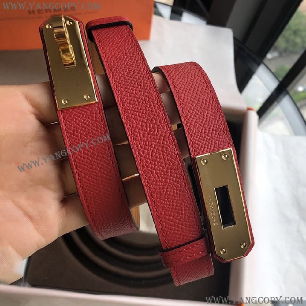 エルメス 偽物 Ceinture Kelly ベルト カーフスキン 18mm erp44395