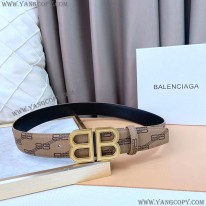 バレンシアガ 偽物 BB HOURGLASSシグネチャーベルト38MM bao08160