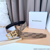 バレンシアガ 偽物 BB HOURGLASSシグネチャーベルト38MM bao08160