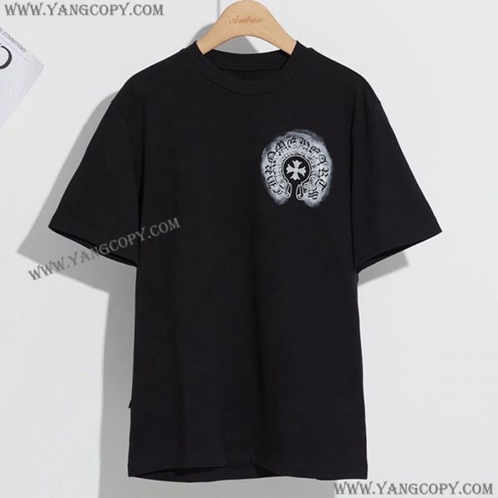 クロムハーツ 偽物 ホースシュー Tシャツ Kuh52855