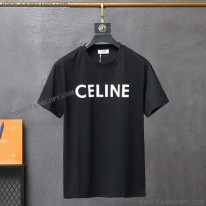 セリーヌ スーパーコピー Tシャツ クルーネック ロゴ セレブも愛用 Ceu46399