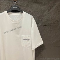 クロムハーツ 偽物 スクロール マルチカラー カラフル クロス Tシャツ Kue54267