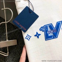 ルイヴィトン 偽物 エブリデイ LV クルーネック Tシャツ vuw39347