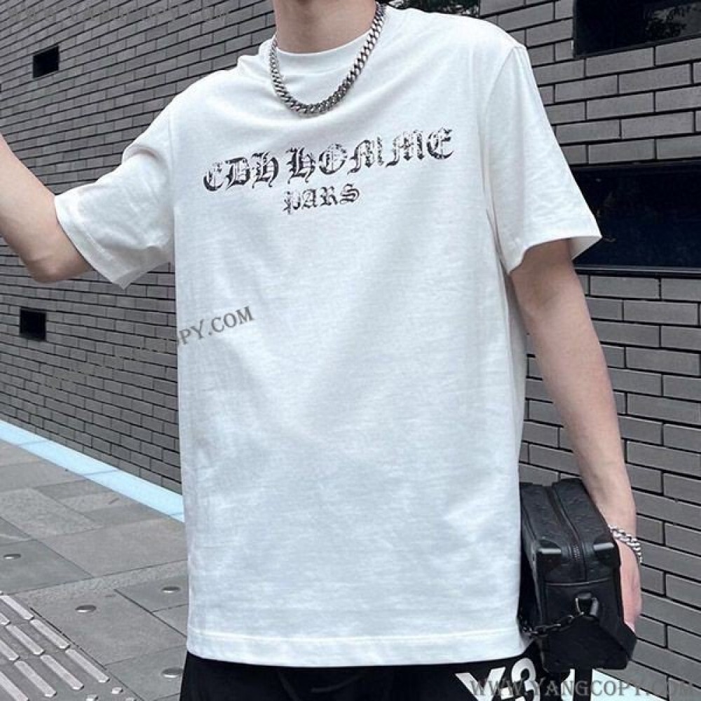 クロムハーツ コピー ベースボール 半袖Tシャツ Kuo32745