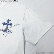 クロムハーツ 偽物 フローラルクロス Tシャツ 大人気！ Kut01645