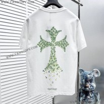 クロムハーツ 偽物 フローラルクロス Tシャツ Kux97323