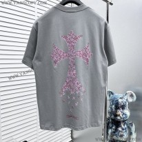 クロムハーツ 偽物 フローラルクロス Tシャツ Kuk81265