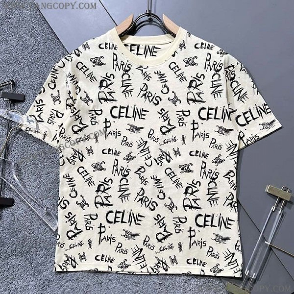 セールセリーヌ スーパーコピー コットンジャージー Tシャツ Cee58007