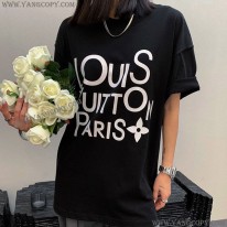 ルイヴィトン スーパーコピー グラフィック クルーネック Tシャツ vud46320