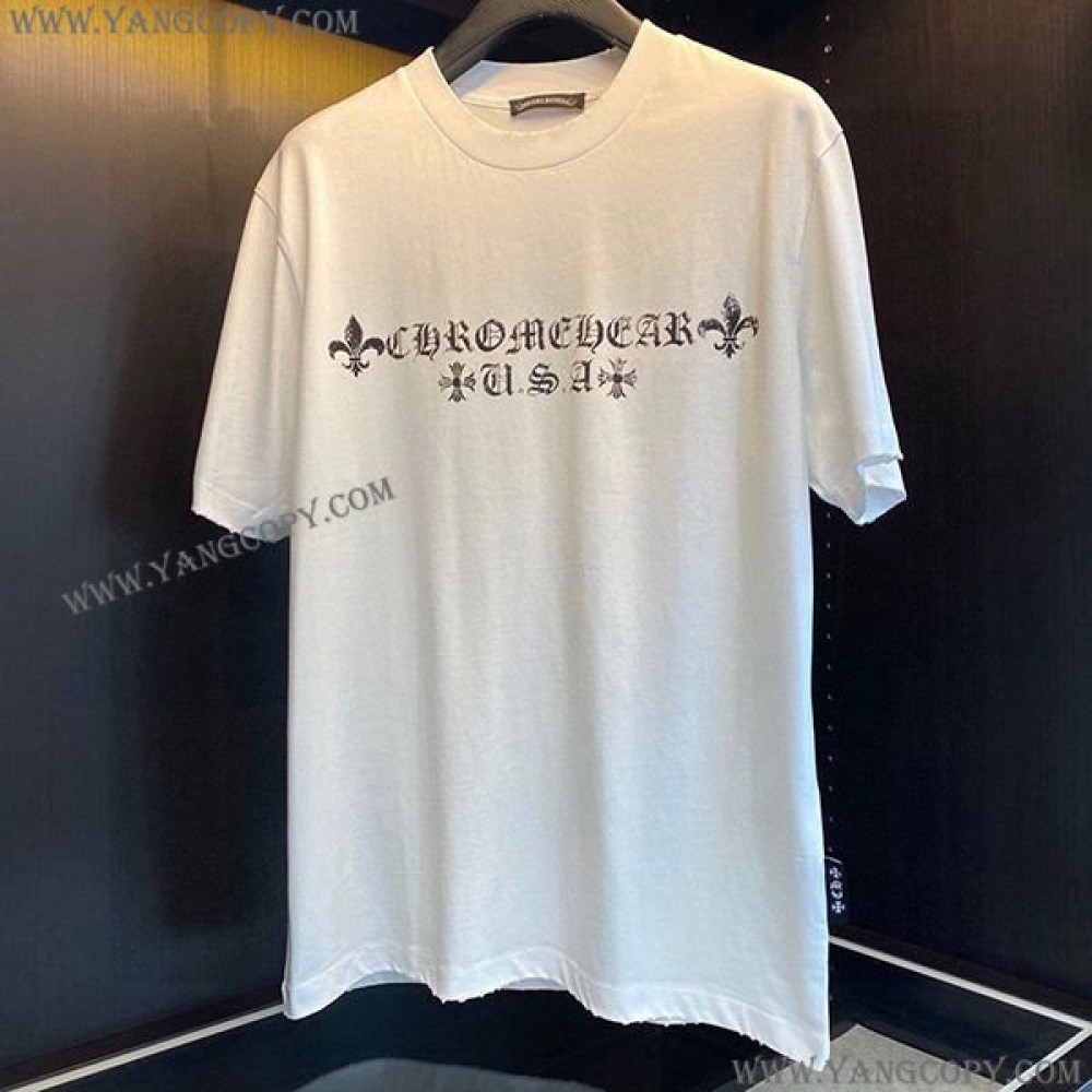 クロムハーツ スーパーコピー Tee ホースシュー Tシャツ 黒 Kuh30654