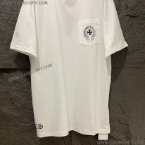 クロムハーツ スーパーコピー クロス ロゴ ポケット 半袖 Tシャツ Kuq42875