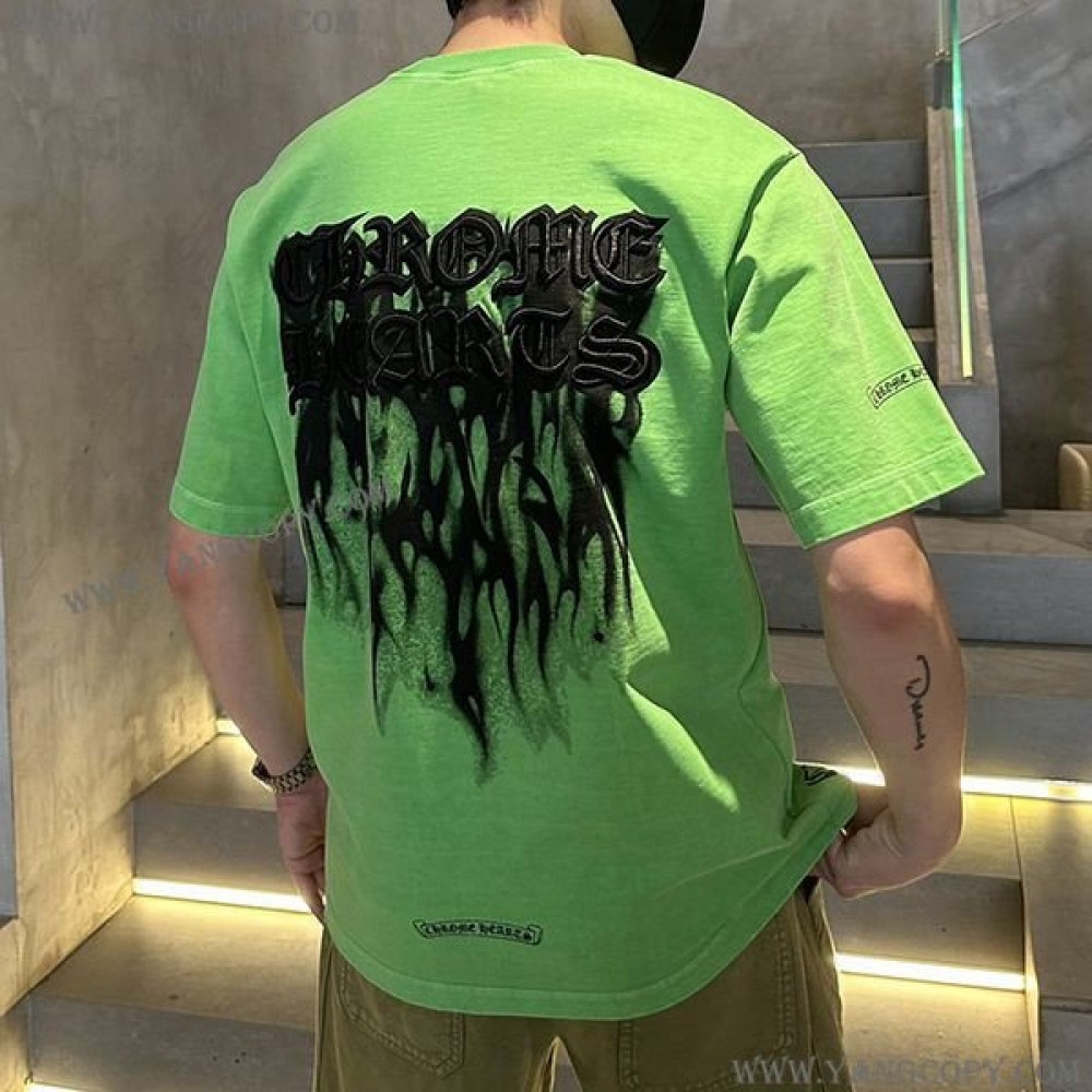 クロムハーツ 偽物 イエロークロス Tシャツ Kug71862