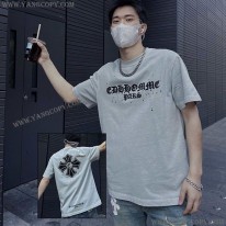 クロムハーツ スーパーコピー Tシャツ CHプラス グレー メンズ Kuv15070