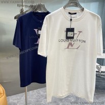 ルイヴィトン 偽物 ブランドロゴ Tシャツ vud95754