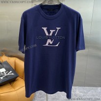 ルイヴィトン 偽物 ブランドロゴ Tシャツ vud95754