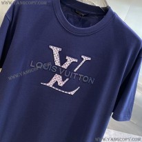 ルイヴィトン 偽物 ブランドロゴ Tシャツ vud95754