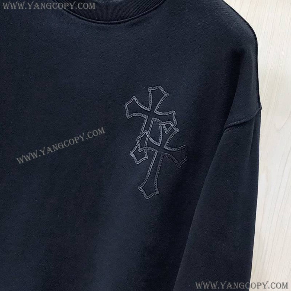 クロムハーツ コピー ロングTシャツ グリーンセメタリークロス Kuv05792