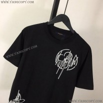 ルイヴィトン 偽物 周波数 グラフィック Tシャツ 2色 vul82902