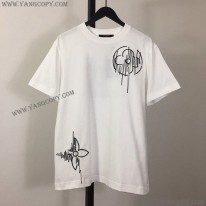 ルイヴィトン 偽物 周波数 グラフィック Tシャツ 2色 vul82902