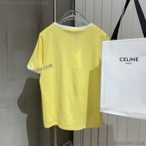 セリーヌ コピー サントロペコットンフロックTシャツ Cez89396