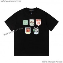 ルイヴィトン スーパーコピー グラフィック クルーネック Tシャツ 2色 vuf36244