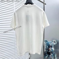 ルイヴィトン コピー 「LVM」ロゴ クルーネック 白Tシャツ vur41302