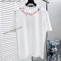 ルイヴィトン 偽物 Tシャツ コットン 半袖 vun70174