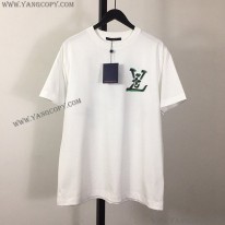 ルイヴィトン コピー グラフィック クルーネック Tシャツ 2色 vuu20359