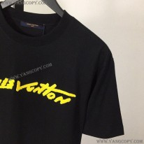 ルイヴィトン コピー 刺繍ロゴTシャツ 2色 vue14266