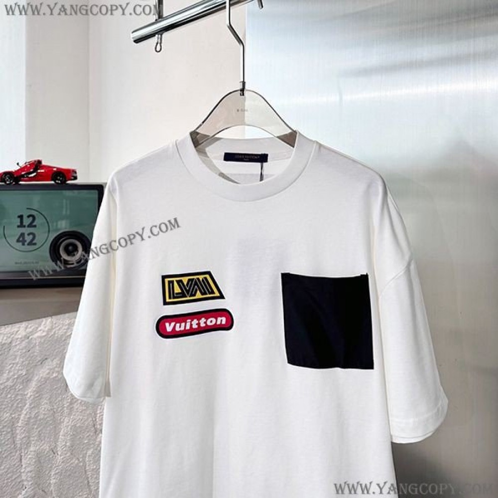 ルイヴィトン スーパーコピー ロゴ Tシャツ vun51862