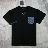 ルイヴィトン コピー レディース モノグラムポケットTシャツ vuz37413