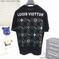 ルイヴィトン スーパーコピー エスカルプリンテッドTシャツ 2色 vuj16831