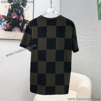 ルイヴィトン 偽物 ツイストロックプリントTシャツ モノグラム 2色 vux78326