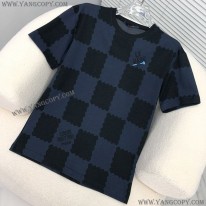 ルイヴィトン 偽物 ツイストロックプリントTシャツ モノグラム 2色 vux78326